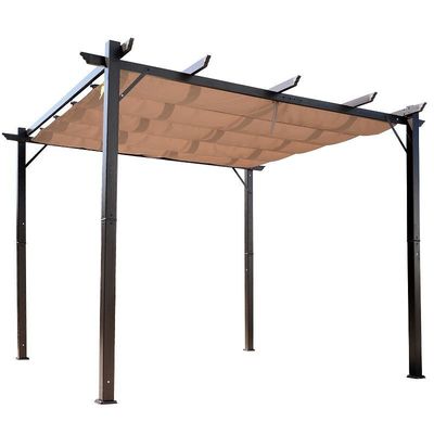 Transform Your Backyard into a Relaxing Retreat with AJUNION Aluminum Patio Pergola