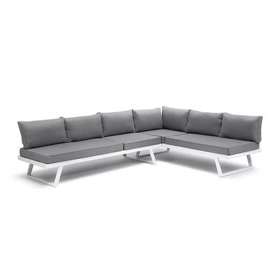 Leisure Balcony Furniture AJUNION Garden Set Patio Sectional Sofa L190 x W70 x H74cm