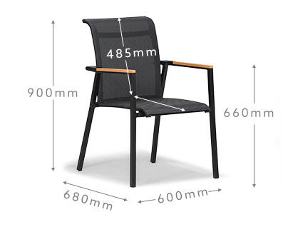 Extendable Outdoor Dining Table and Chair Set for 12 Guests by AJUNION in Garden