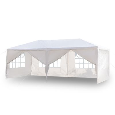 Powder Coated AJUNION 10' x 20' Outdoor Tent Canopy Gazebo Pavilion for Wedding Party