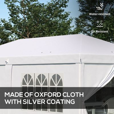 AJUNION Customized Size Outdoor Party Tent Pop Up Gazebo Tent with High Density Fabric