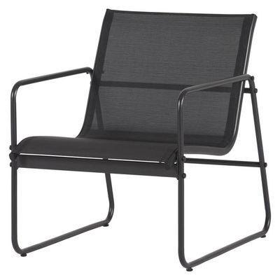 Metal Furniture Patio Set for Backyard Garden AJUNION 4 Seater Conversation Lounge Set