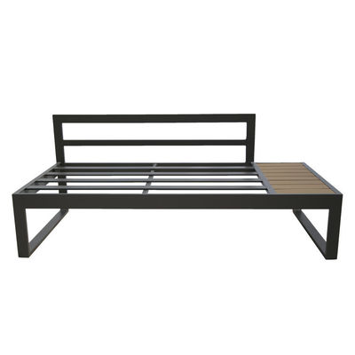 Garden Set AJUNION L Shape Sectional Sofa with UKFR Cushion and Aluminum Frame