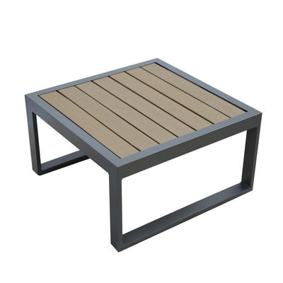 Garden Set AJUNION L Shape Sectional Sofa with UKFR Cushion and Aluminum Frame
