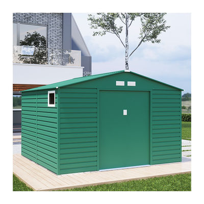 120kg Capacity Color Steel Plate Galvanized Steel Garden Building Shed with Air Vents