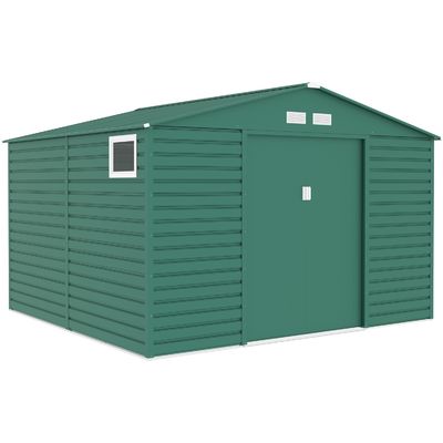 120kg Capacity Color Steel Plate Galvanized Steel Garden Building Shed with Air Vents