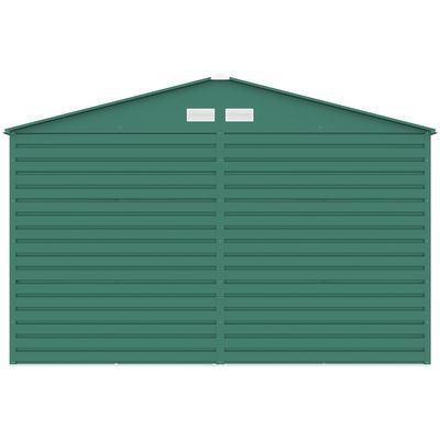 120kg Capacity Color Steel Plate Galvanized Steel Garden Building Shed with Air Vents