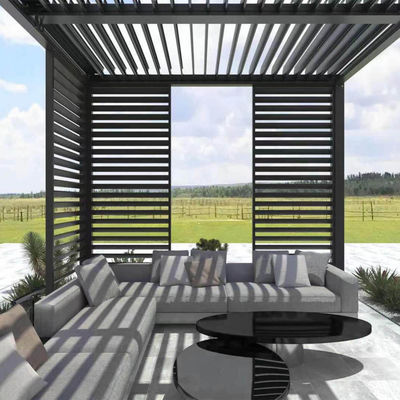 Arches Design AJUNION 3x4M Aluminum Bioclimatic Louvered Pergola for Outdoor Living