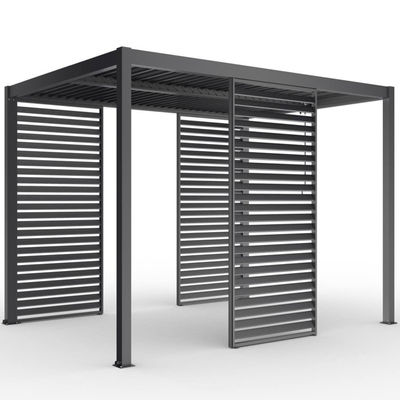 Arches Design AJUNION 3x4M Aluminum Bioclimatic Louvered Pergola for Outdoor Living