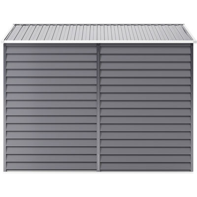 43kg AJUNION Metal Garden House Storage Building Shed Waterproof and Durable Solution