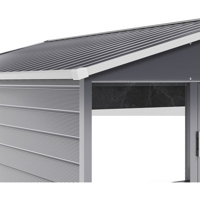 43kg AJUNION Metal Garden House Storage Building Shed Waterproof and Durable Solution