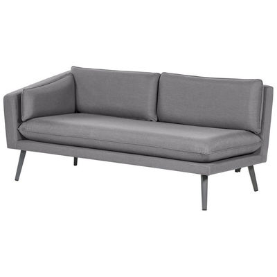 Modern Design Style Grey Cushion All Weather Fabric Sofa Set Furniture for Villa Garden