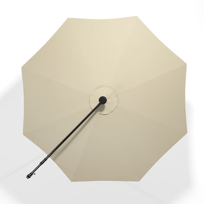 Customized Color Garden Umbrella with Light Waterproof Commercial Restaurant Cantilever