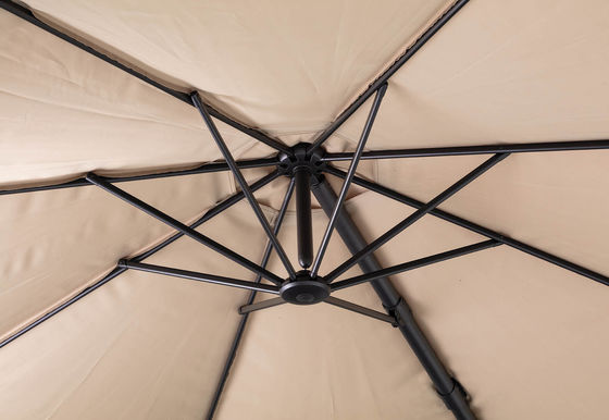 Modern Style Garden Cantilever Umbrella with Waterproof Design and 18.2kg Weight