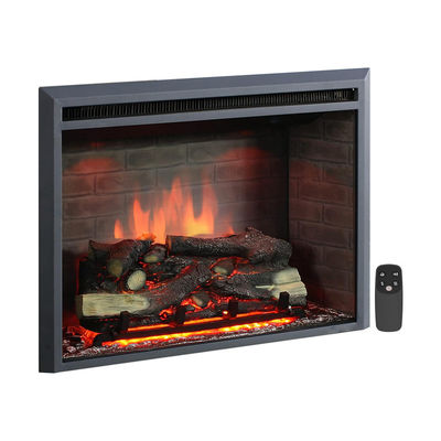 Experience the Warmth and Ambiance of AJUNION Modern 33inch Electric Fireplace Heater