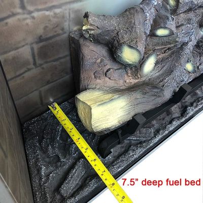 Experience the Warmth and Ambiance of AJUNION Modern 33inch Electric Fireplace Heater