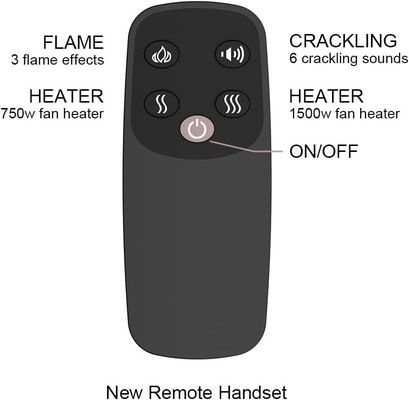 Experience the Warmth and Ambiance of AJUNION Modern 33inch Electric Fireplace Heater
