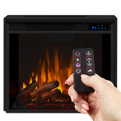 Indoor Warming Electric Fireplace Cabinet Heating up area 1000 square feet Decorative