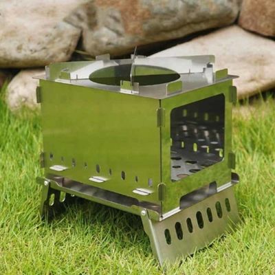 20*15*21 cm or OEM Fire Pits Stainless Steel Mini Foldable Camping Stove for Picnics