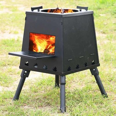 Embroidery or Printing Fire Pits Portable Wood Burning Stove for Camping and Hiking