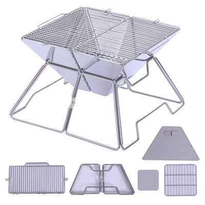 Folding Portable Camping Charcoal Barbecue Bbq Grill for Outdoor Hiking Picnic and BBQ