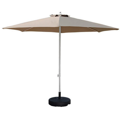Camping Round Aluminum Center Pole Umbrella for Outdoor Restaurant Cafe Hotel Garden Beach