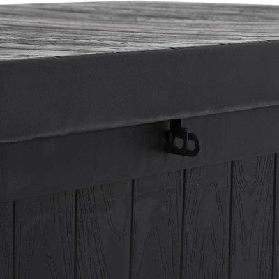 Weather Resistant Outdoor Storage Box for Garden Load ＞10kg W 56 x L 125 x H 61.5 cm
