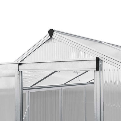 Garden Greenhouses by AJUNION Easily Assembled Polycarbonate Aluminum Frame Structure