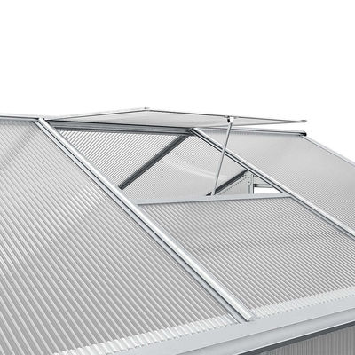 Garden Greenhouses by AJUNION Easily Assembled Polycarbonate Aluminum Frame Structure