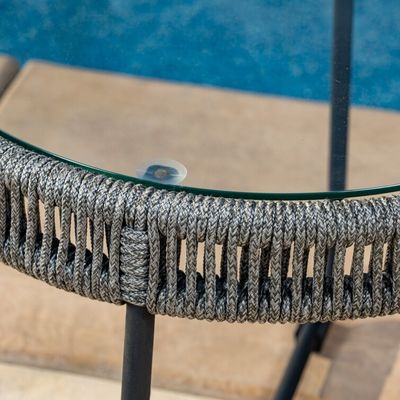 Minimalist Design Garden Set 2 Seating Outdoor Furniture Lounge Set for Poolside Garden