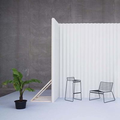 Steel Frame Garden Chair Colorful and Minimalist Design for Indoor Outdoor by AJUNION