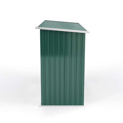 AJUNION Outdoor Firewood Log Storage Shed with Lockable Steel Protect Your Garden Tools
