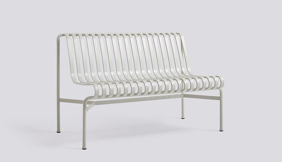 Steel Frame Garden Bench and Lounge Chair Set for AJUNION Minimalist Outdoor Design