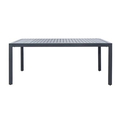Mail Packing Included AJUNION Aluminum Metal Outdoor Dining Furniture Set for 6 Seating
