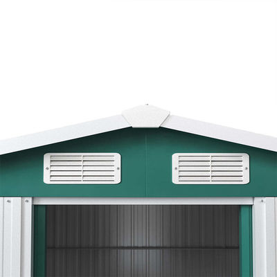 Convenient and Practical AJUNION 6x8ft Garden Building Shed for Countyard Storage