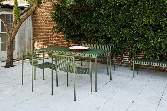 Mail Packing Steel Frame Outdoor Furniture Garden Set Minimalist Style by AJUNION