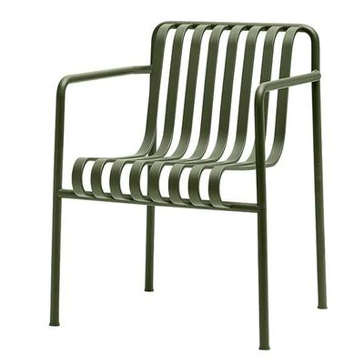 Transform Your Outdoor Space with AJUNION Minimalist Steel Armchair W63 x D66 x H80cm
