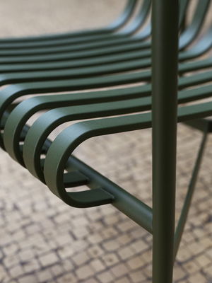Transform Your Outdoor Space with AJUNION Minimalist Steel Armchair W63 x D66 x H80cm