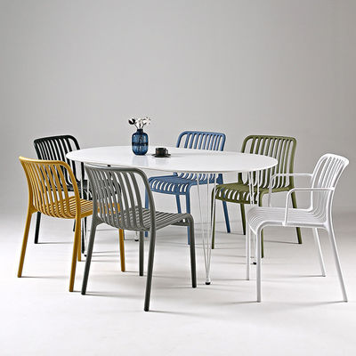 Indoor Outdoor Stackable Plastic Metal Wire Chairs for Hotel Garden Restaurant Dining