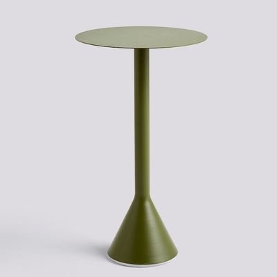 Outdoor Furniture Bar Set AJUNION Minimalist Style Bar Table and Chair for Courtyard