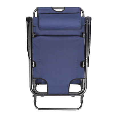 Outdoor Sun Lounger Beach Chair Portable and Foldable for Patio Garden Camping Pool