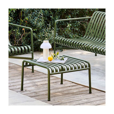 AJUNION Power Coated Steel Outdoor Furniture Coffee Metal Table Legs Furniture Minimalist Garden Set