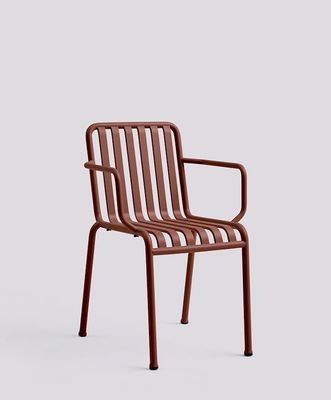 Minimalist Style Outdoor Metal Furniture Set L56 x W47 x H80cm Chair Size Steel Frame