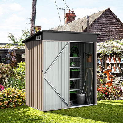 Small Garden Metal Steel Storage House Outdoor Backyard Portable Waterproof Bike Shed