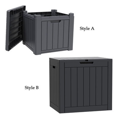 118L Custom Logo Multifunction Outdoor Waterproof Plastic Resin Tool Storage Container for Camping and Patio