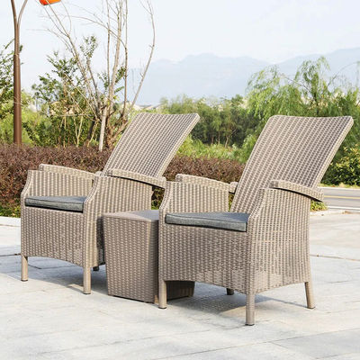 Garden Chair for Outdoor Furniture Plastic High Back Coffee Dining Arm Chair in Patio