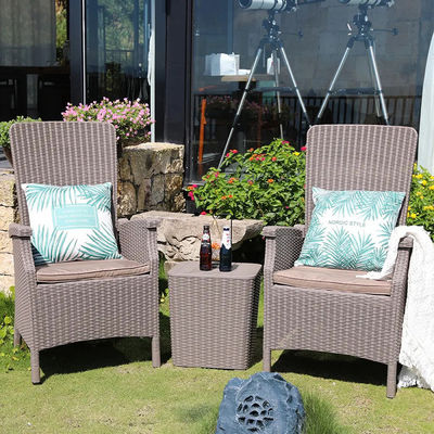 Garden Chair for Outdoor Furniture Plastic High Back Coffee Dining Arm Chair in Patio