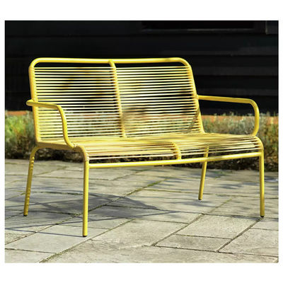 Villa AJUNION 4 Seater Metal Garden Furniture Balcony Patio Set Bistro Set Steel Garden Set