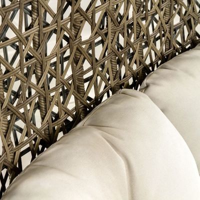Modern Design Style AJUNION Patio Swings WickerRattan Hanging Chair for Outdoor Furniture