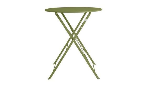 Stylish Metal Steel Garden Set for Patio Garden Cottage W80xD68xH82cm Outdoor Bistro Set